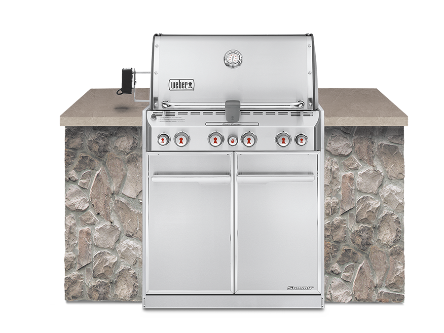 Weber Summit E460 Built In Stainless Steel NG