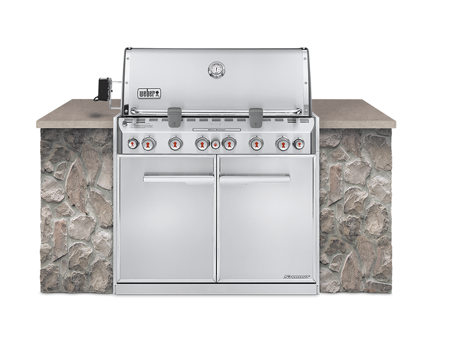 Weber Summit E660 Stainless Steel Built In NG