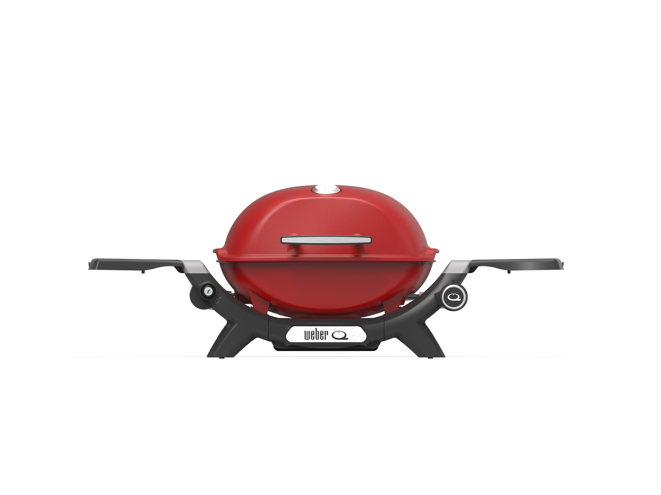 Weber Q 1200 N front view in red